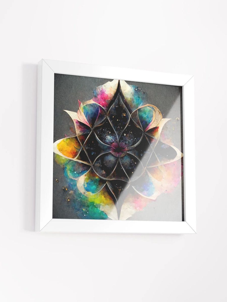 Sacred Geometry Matte Poster in Eco-Friendly Ayous Frame product image (11)