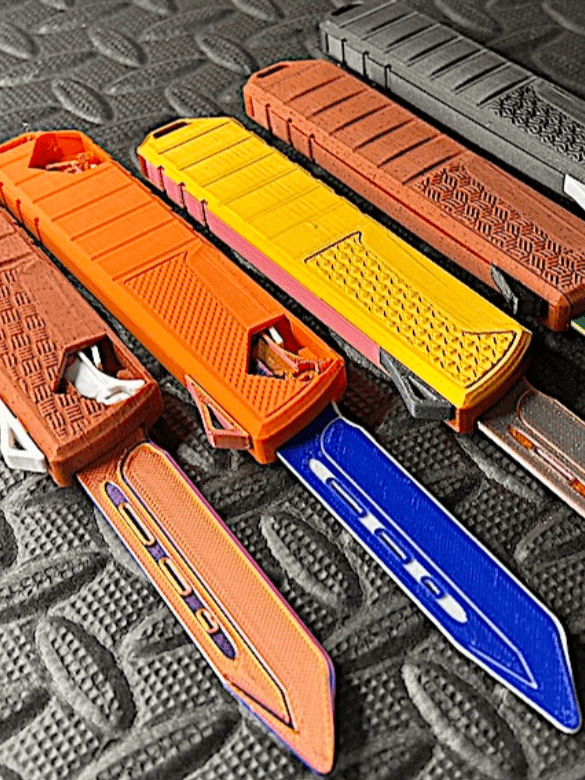 OTF Fidget Knife Over-Engineered and Upgradeable product image (1)