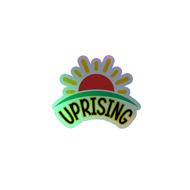 Sunrise Uprising Holographic Sticker Set product image (2)