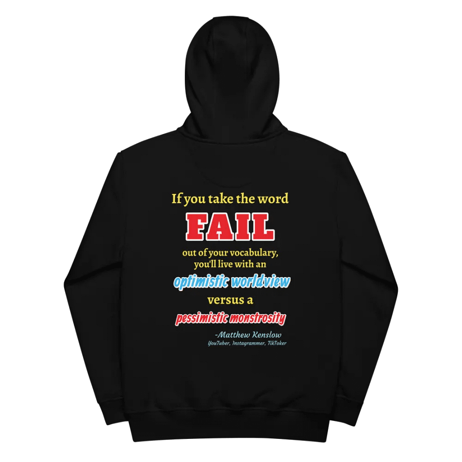 Premium Eco Hoodie [Quote 5] product image (2)