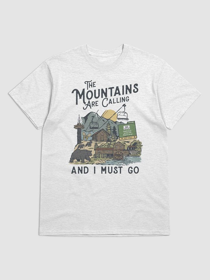 The Mountains Are Calling And I Must Go (Basic T-Shirt) product image (1)