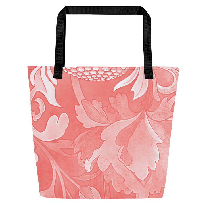 Elegant Floral Harmony Tote Bag product image (4)