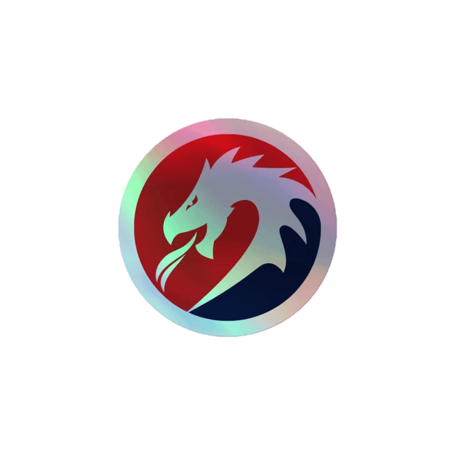 TsumegoDragon Holo Stickers product image (1)