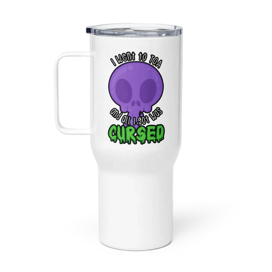 All I Got Was Cursed - Warlock - Travel Mug w/Handle product image (1)