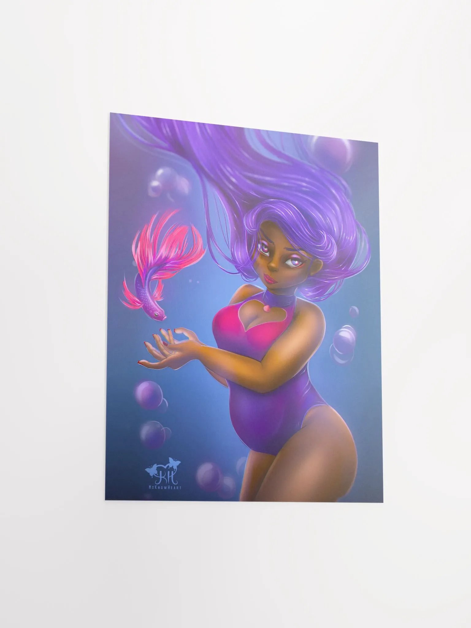 Lady N' Fish - Art Print product image (9)