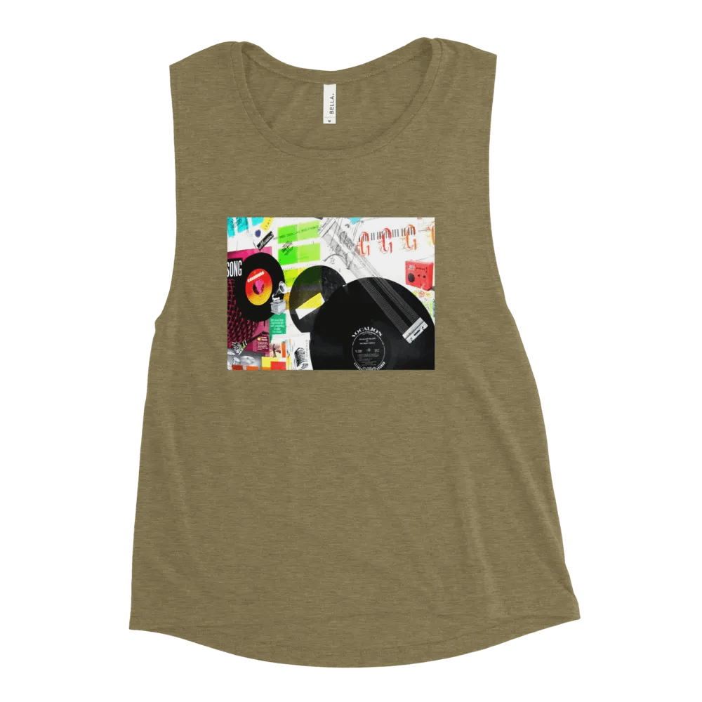 My Music Diary Collage Print - Women's Tank Top product image (3)