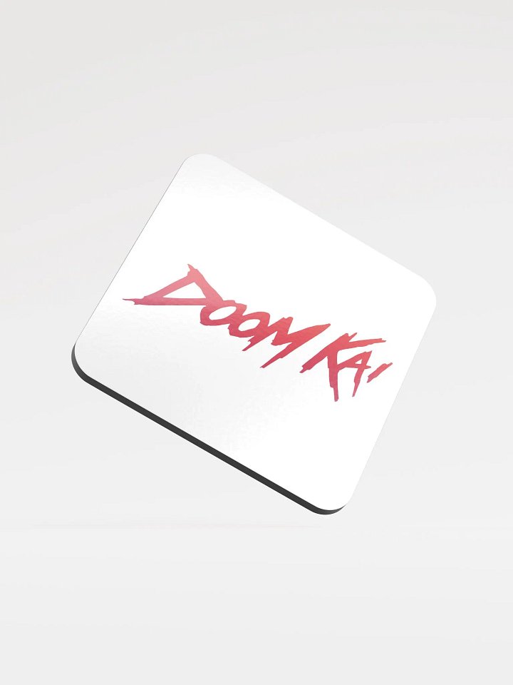 Doom Kai [Red] Grunge Coaster product image (1)