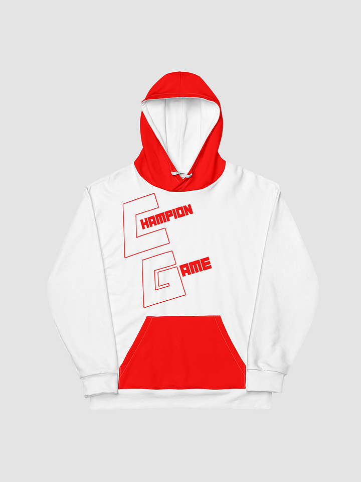 Red White Champion Game Hoodie product image (2)
