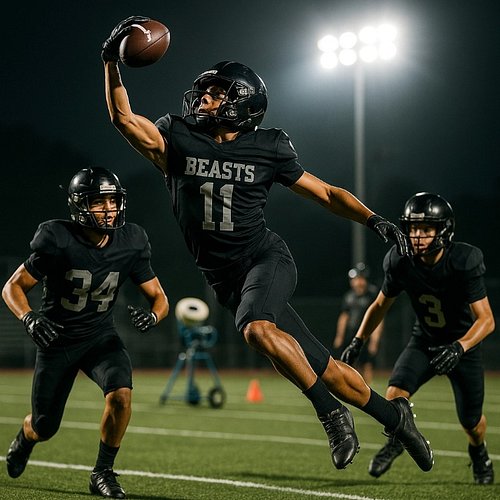 🏈 BEAST MODE: WIDE RECEIVER EDITION 🏈

Want to dominate on the outside? Here are 5 ways to level up your WR game:

1️⃣ Master...