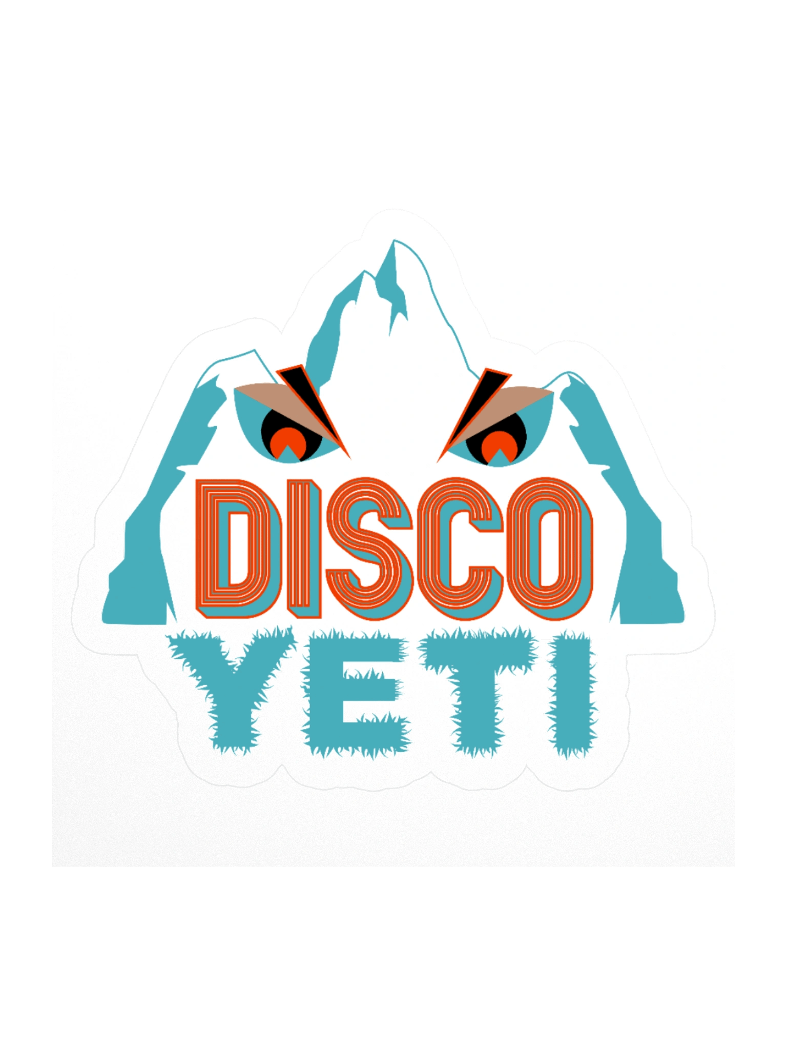 Disco Yeti Sticker product image (1)