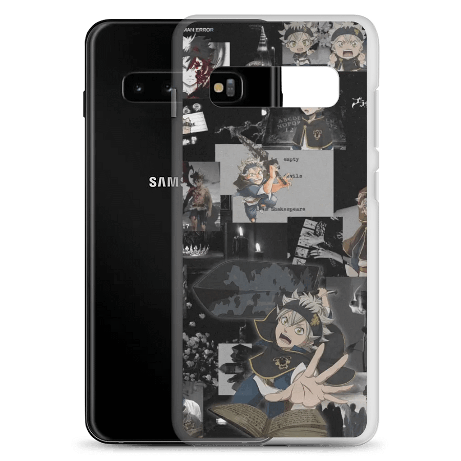 XBOYI x MILA x Black Clover ASTA | Samsung Clear Case product image (20)