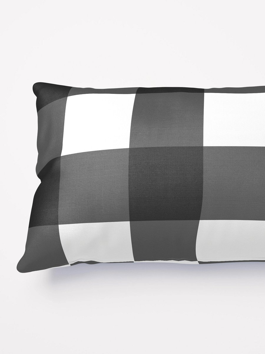 Monochrome Checkerboard Dream Pillow product image (8)