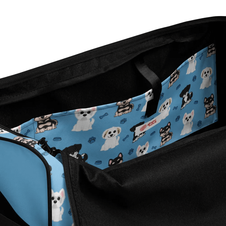 Adorable Dog Pattern Duffle Bag product image (6)