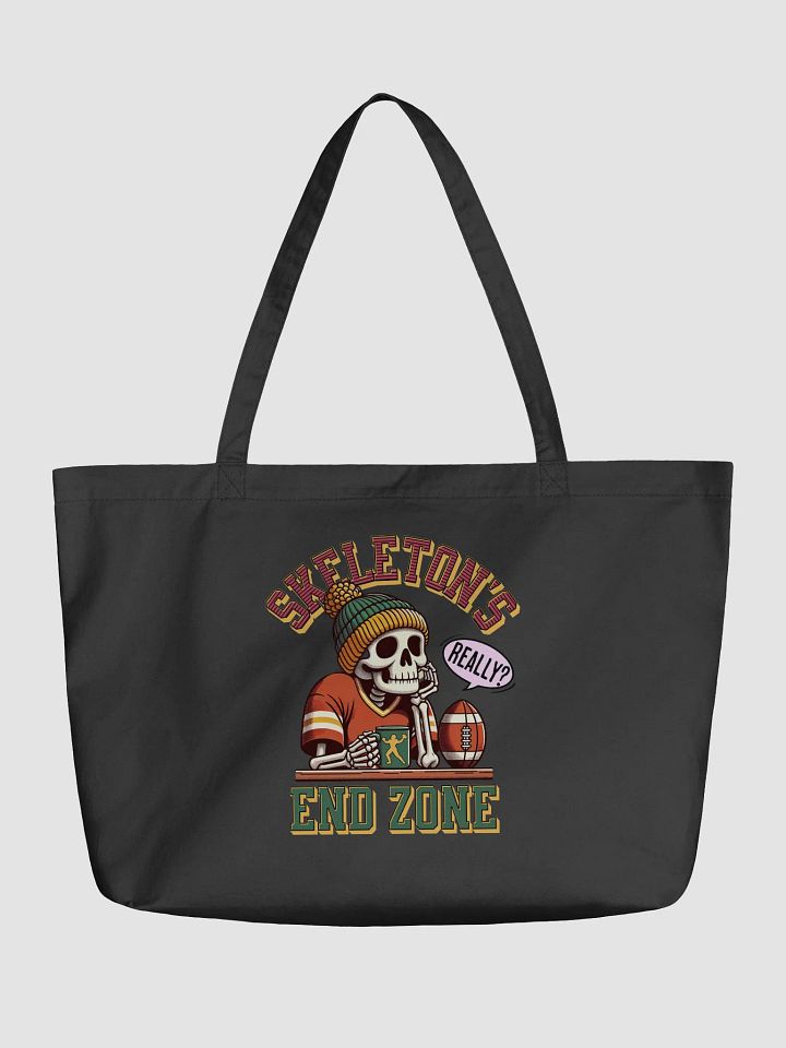 Skeletons End Zone Football Fan Tote Bag product image (5)