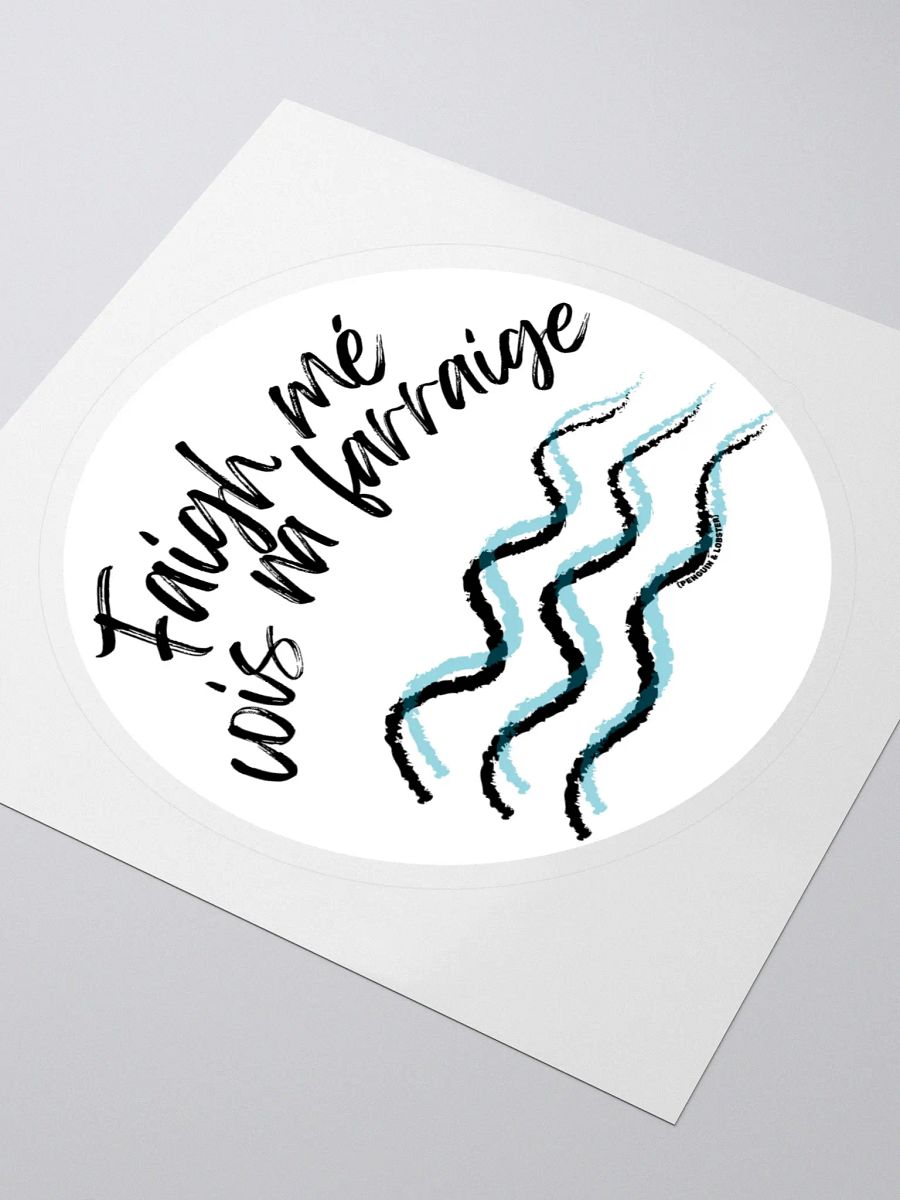 Faigh mé cois na farraige (Find me by the sea) Sticker product image (3)