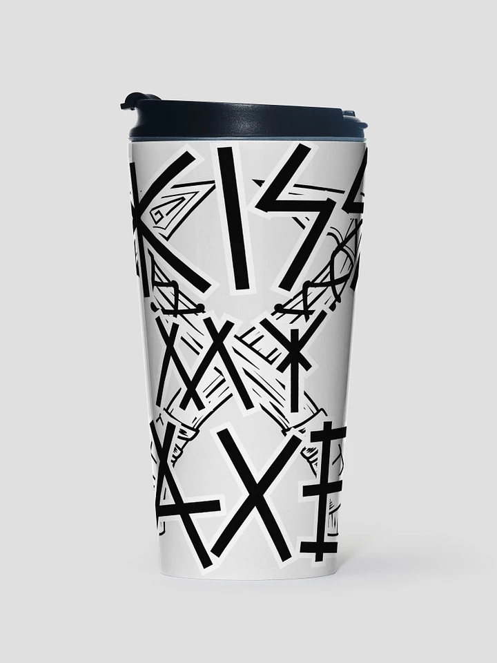 KISS MY AXE Stainless Steel Travel Mug product image (1)