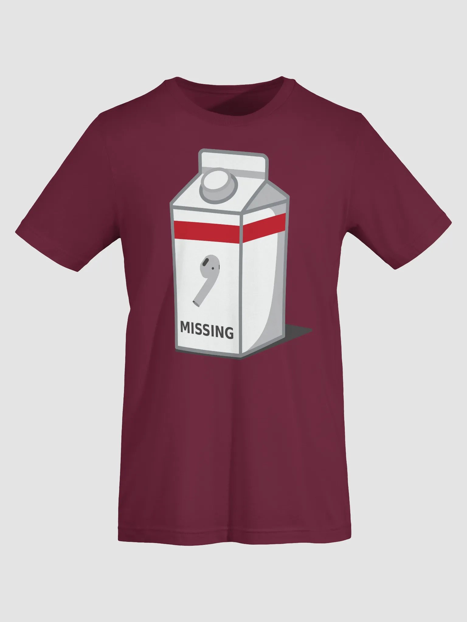 Missing Earbud Big Artwork Simple Tee product image (48)
