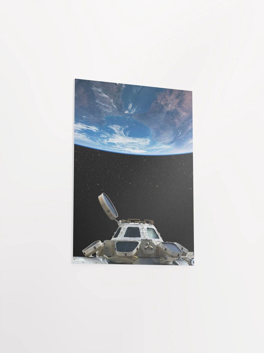 Earth and ISS (Up and down) — space poster, science poster, space photo, nasa poster product image (8)