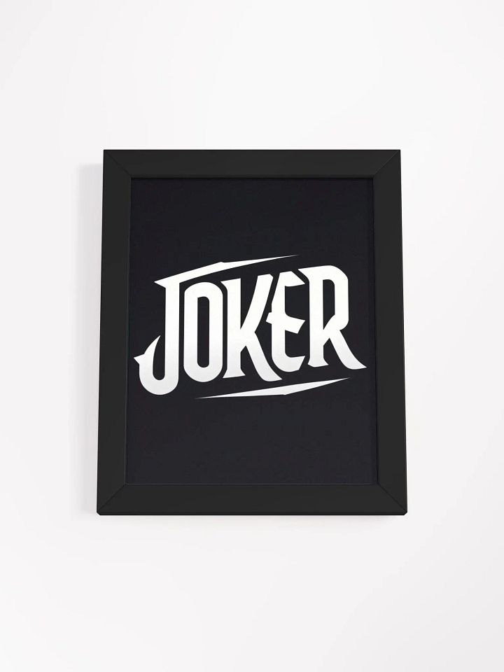 Joker Framed Matte Poster product image (1)