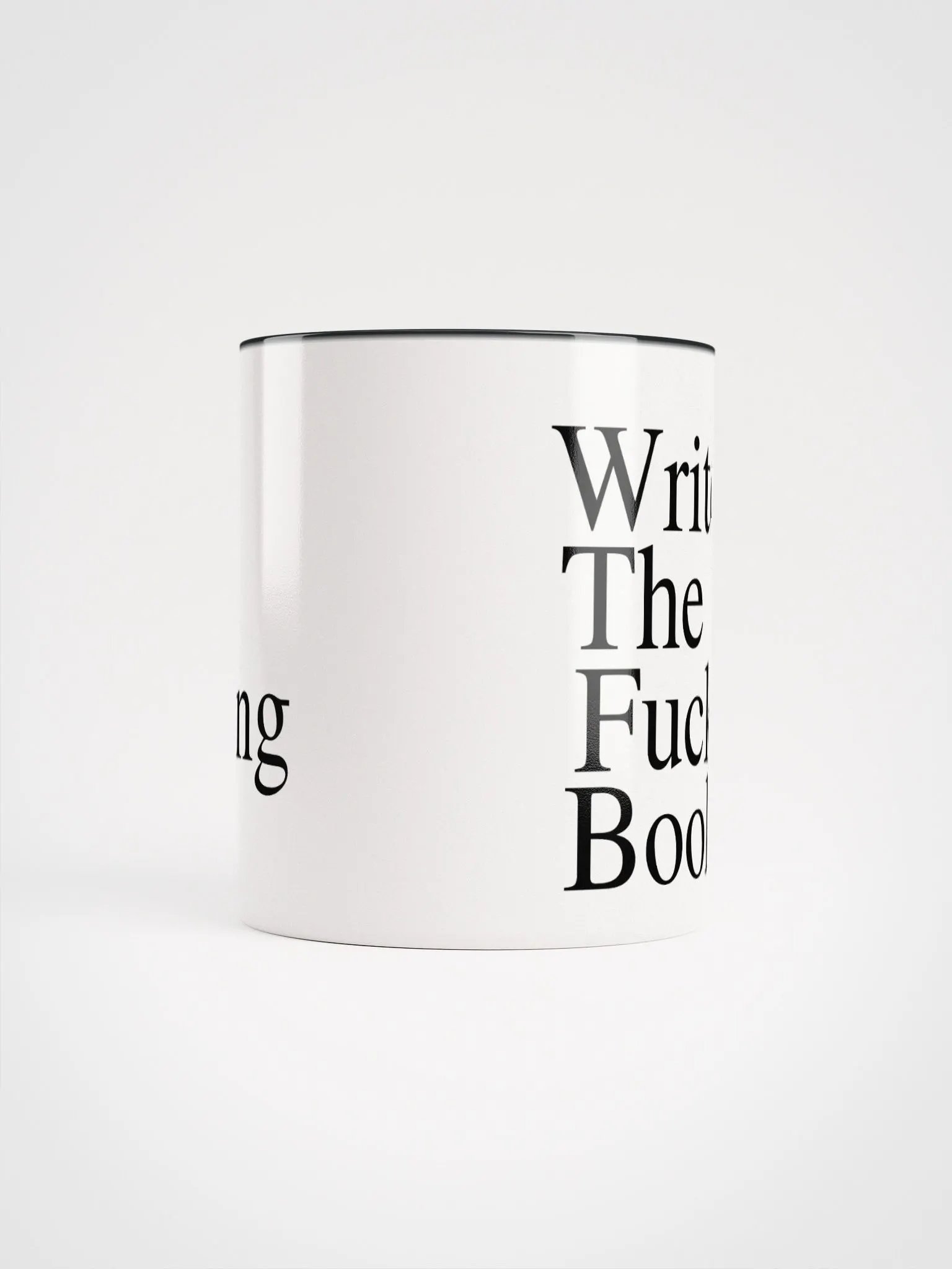 Write the Fucking Book Color Ceramic Mug product image (5)