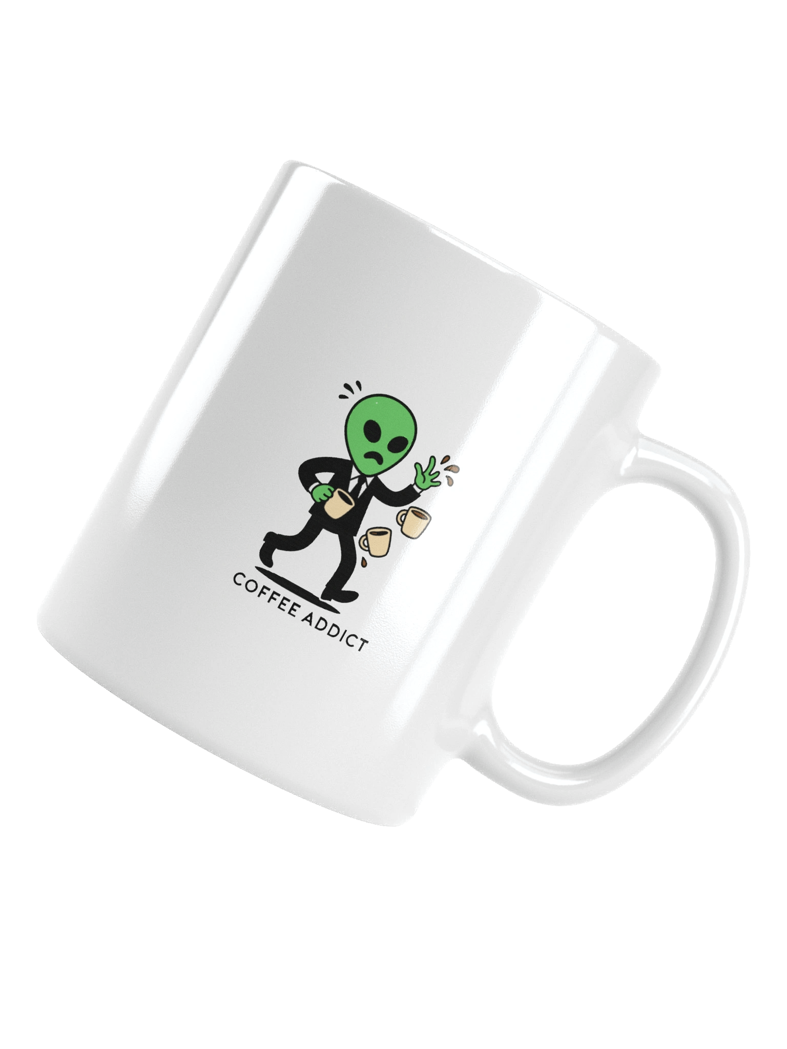 Coffee Addict Roswell Alien Ceramic Mug product image (5)
