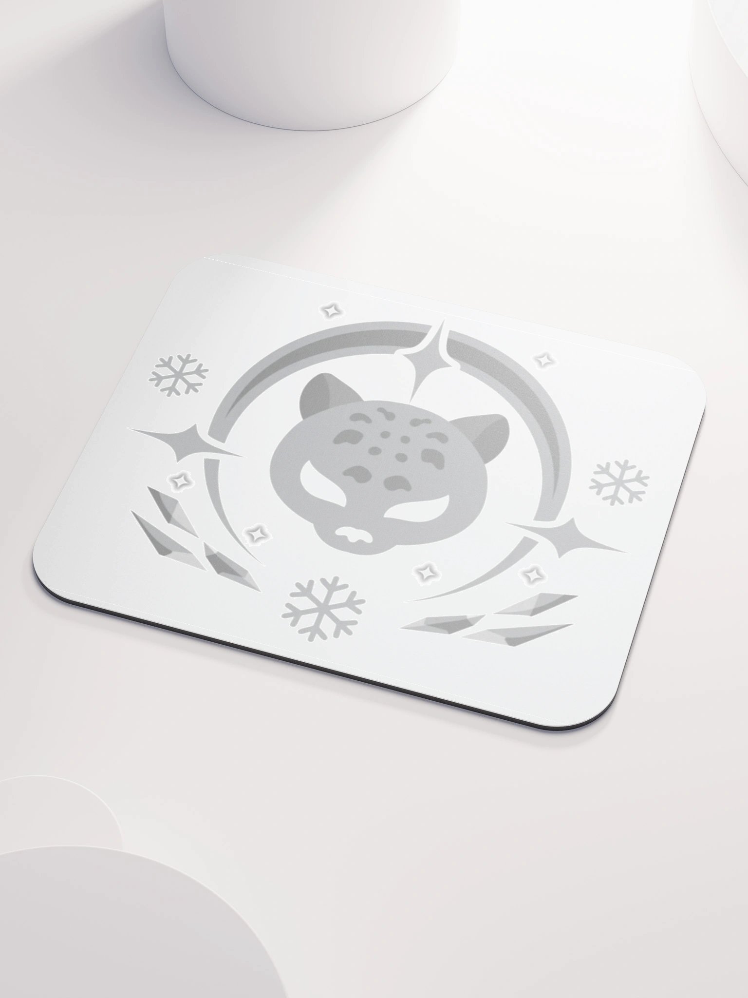 Mimi Icon Black White Mousepad product image (3)