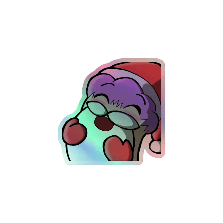 Shiny Plum Hohoho Sticker product image (1)