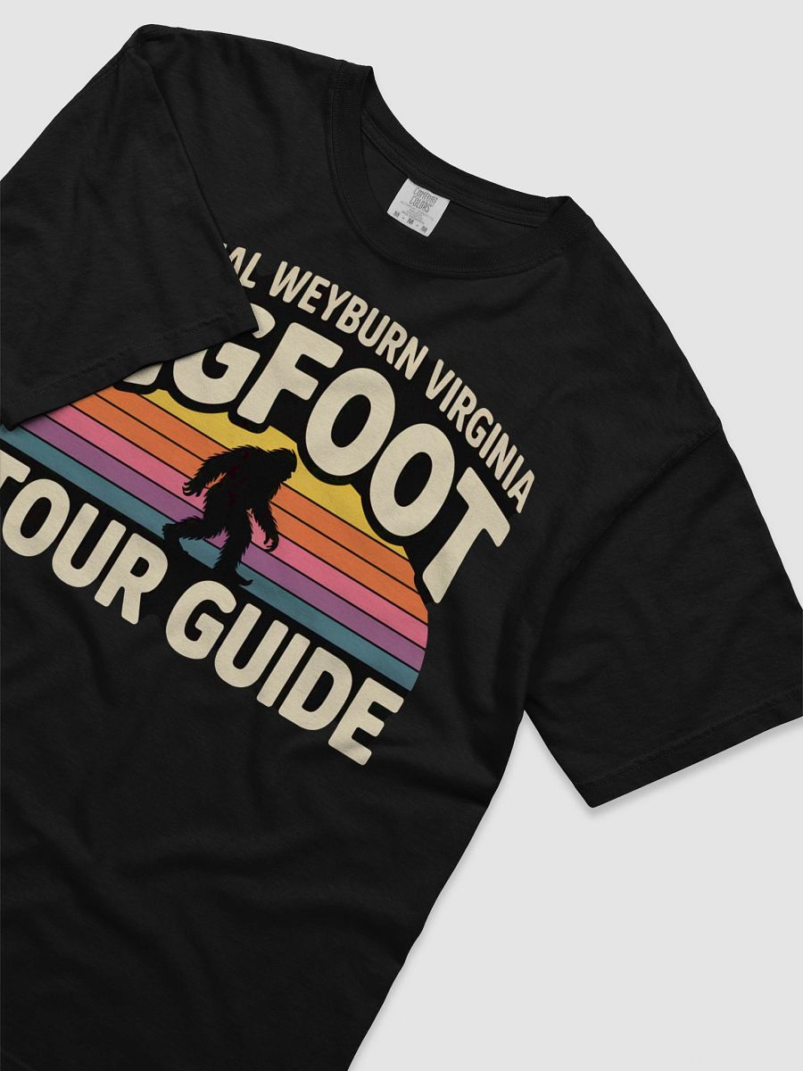 Official Weyburn Bigfoot Tour Guide T-Shirt product image (41)