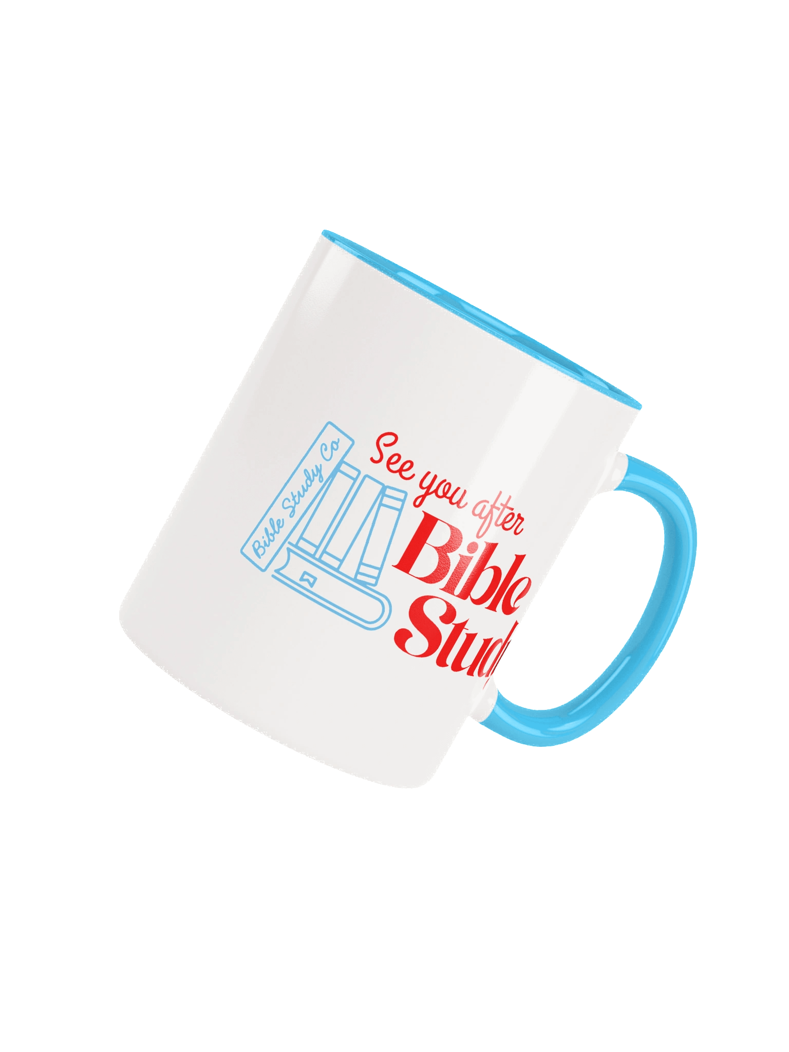 Bible Study Mug - Blue product image (7)