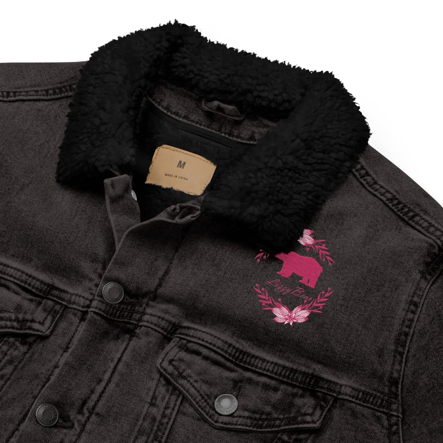 LizzyBear Unisex Sherpa Denim Jacket product image (6)