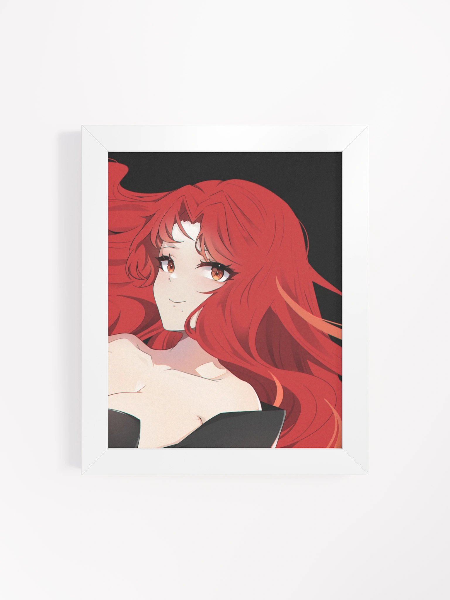 Framed Jihye Print by Catsinni product image (8)