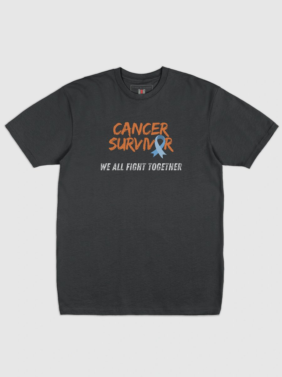 Cancer Survivor - We All Fight Together Premium Tee - Orange Print product image (5)
