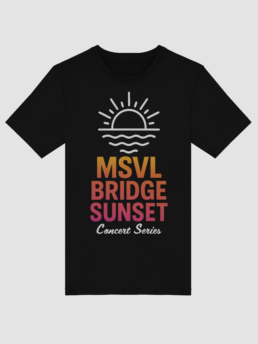 MSVL Sunset Tee (Black) product image (3)