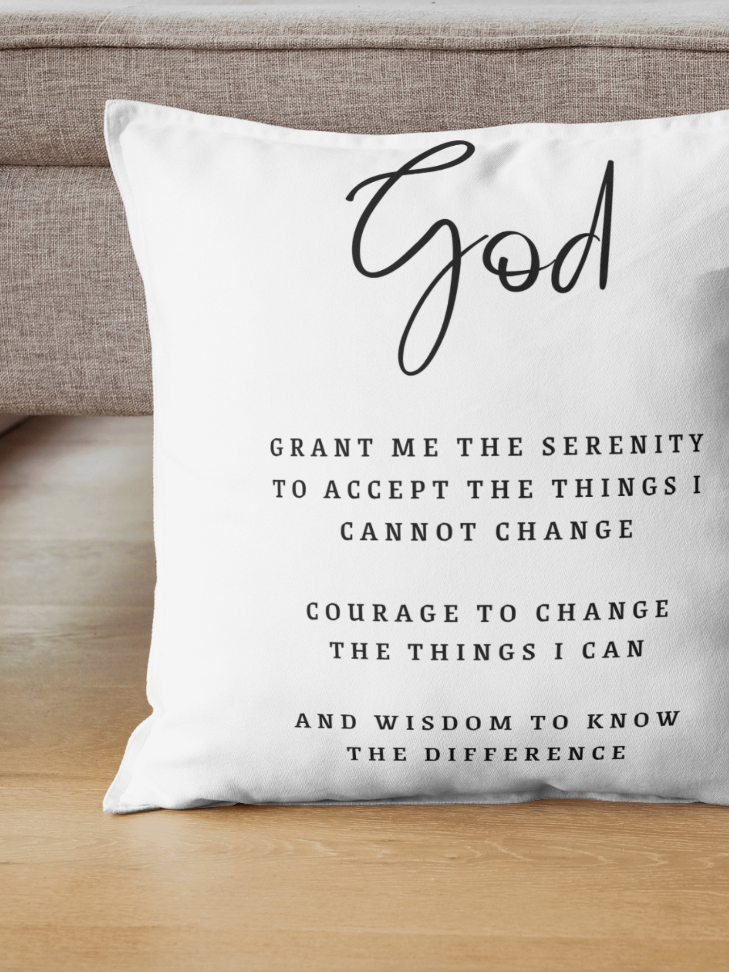 Serenity Prayer SVG | SVG, PNG, JPG, DXF Files for Cricut & Silhouette product image (2)