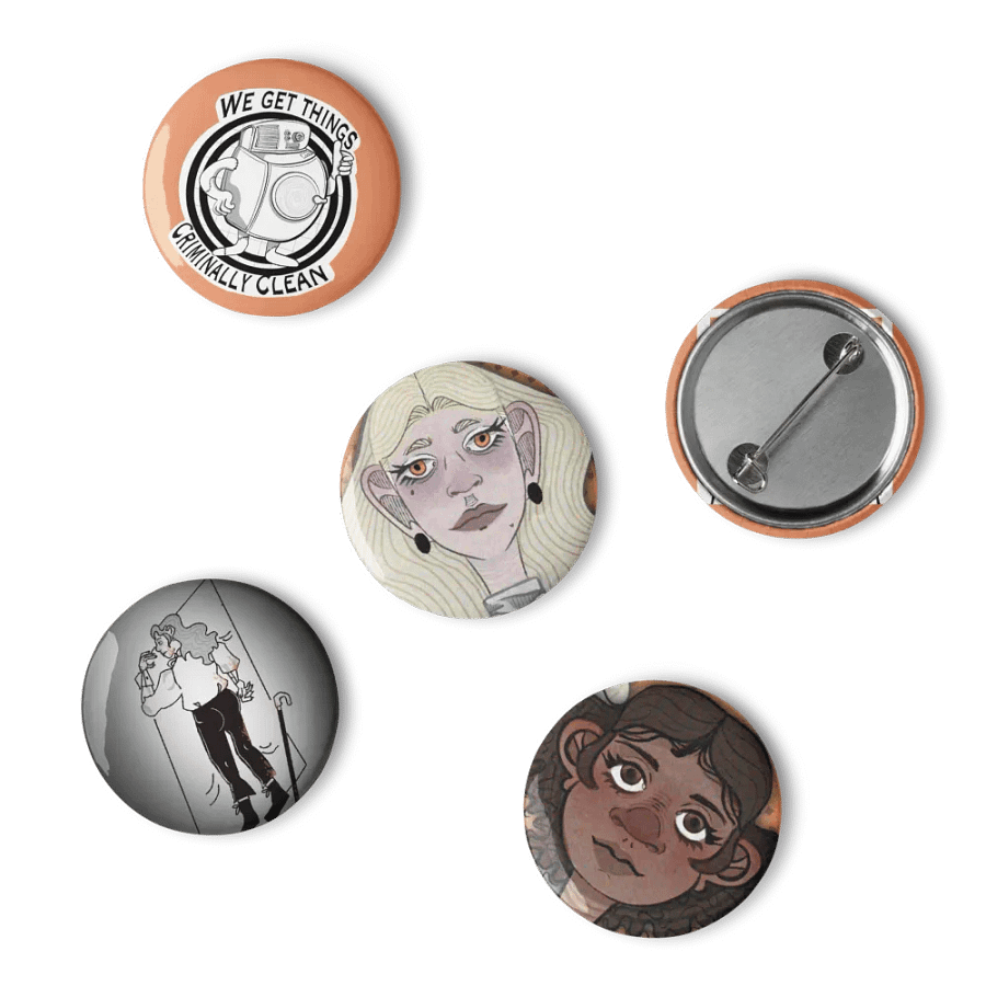 Criminally Clean Pin Set product image (4)