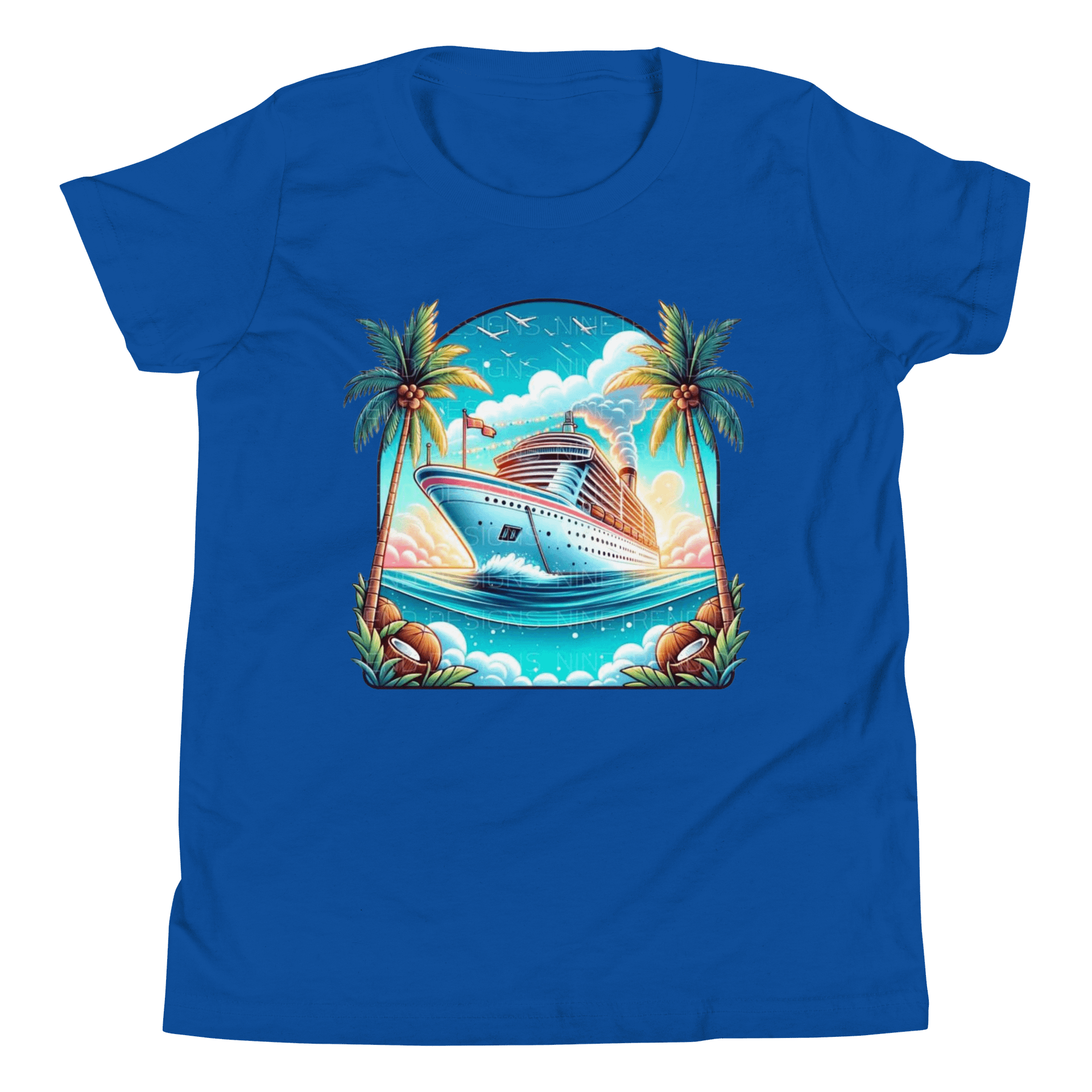 Tropical Cruise Adventure Youth T-Shirt product image (1)