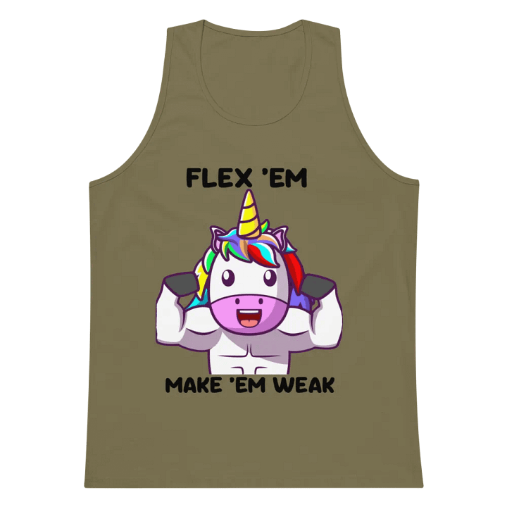 Flex 'em Make 'em Weak Tank product image (2)