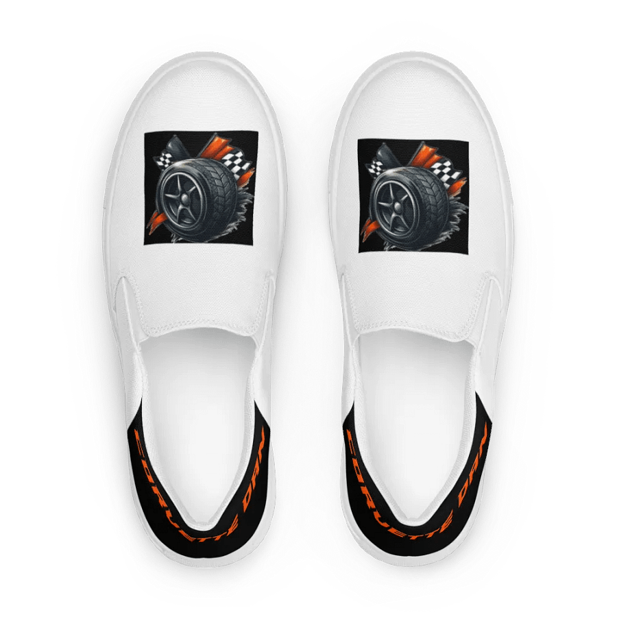 Corvette Dan Checkered Flag Slip-Ons product image (2)