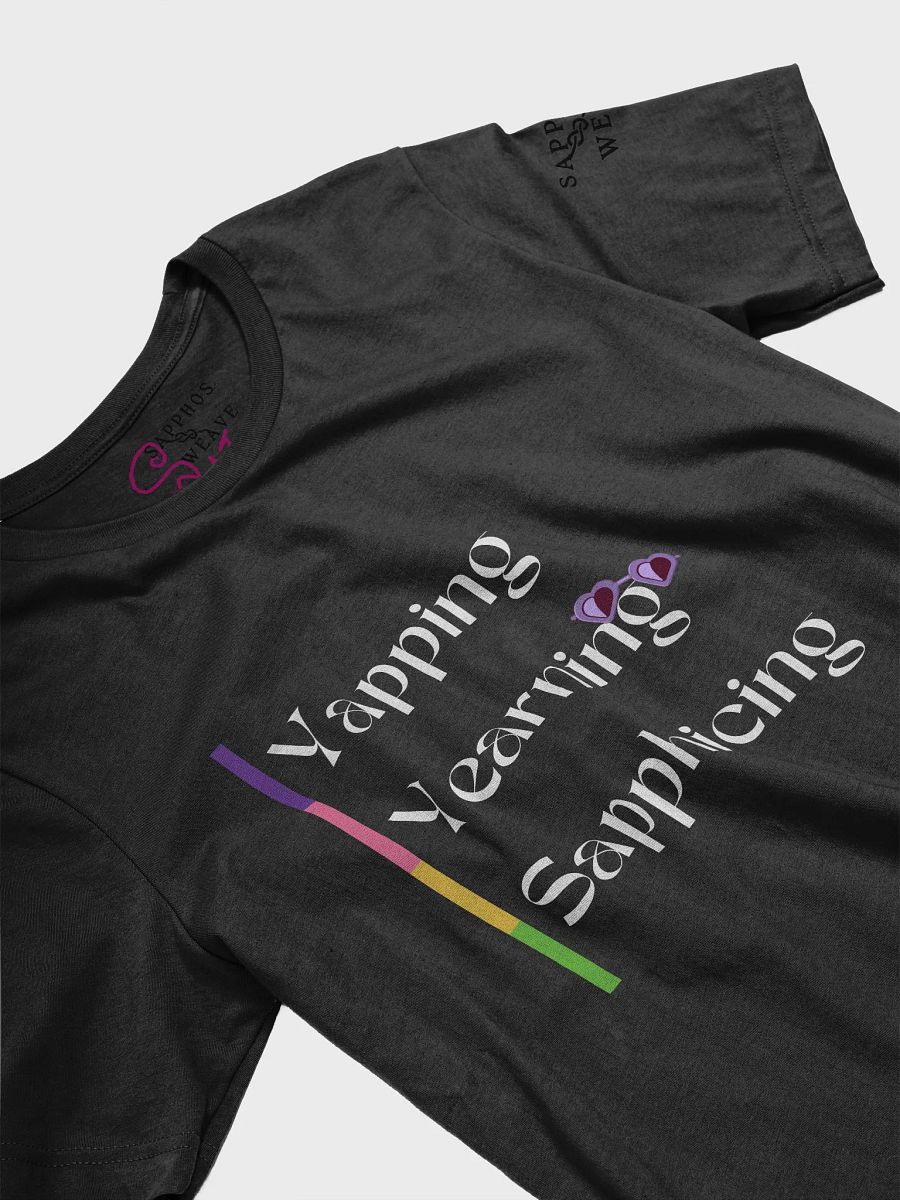 The Sapphic Yearning Tee: For the Yappers, Yearners, and Sapphic Hearts product image (3)