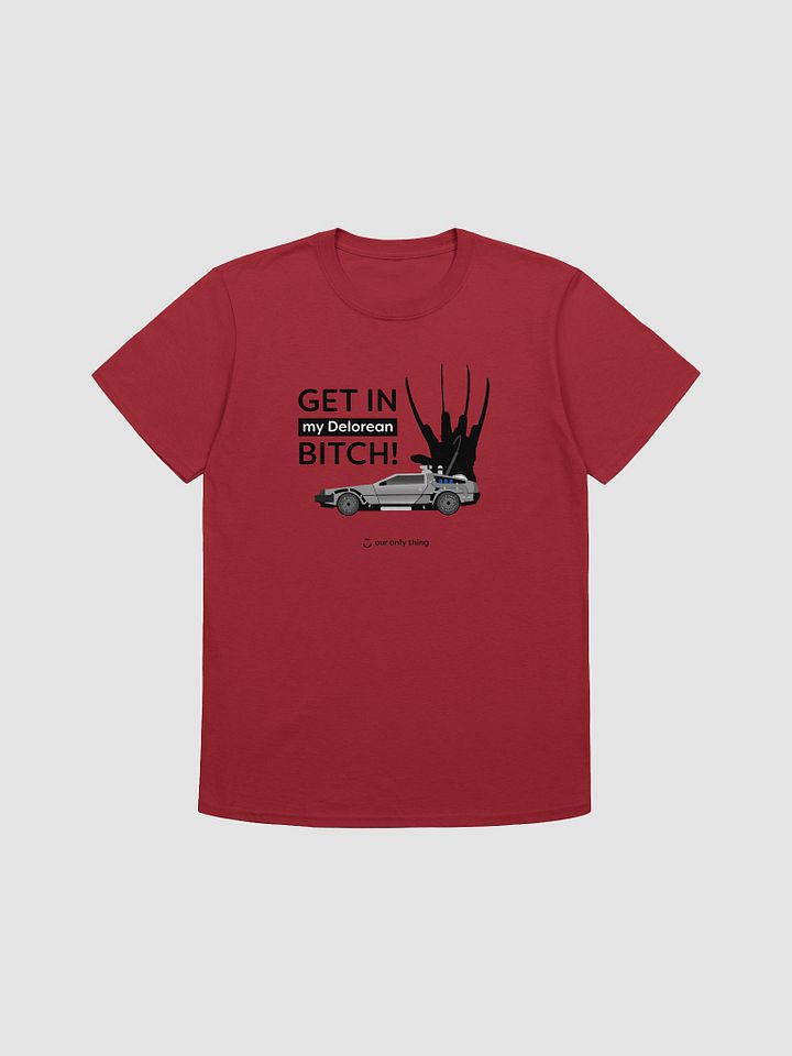 Get in My Delorean Unisex Softstyle T-shirt product image (2)