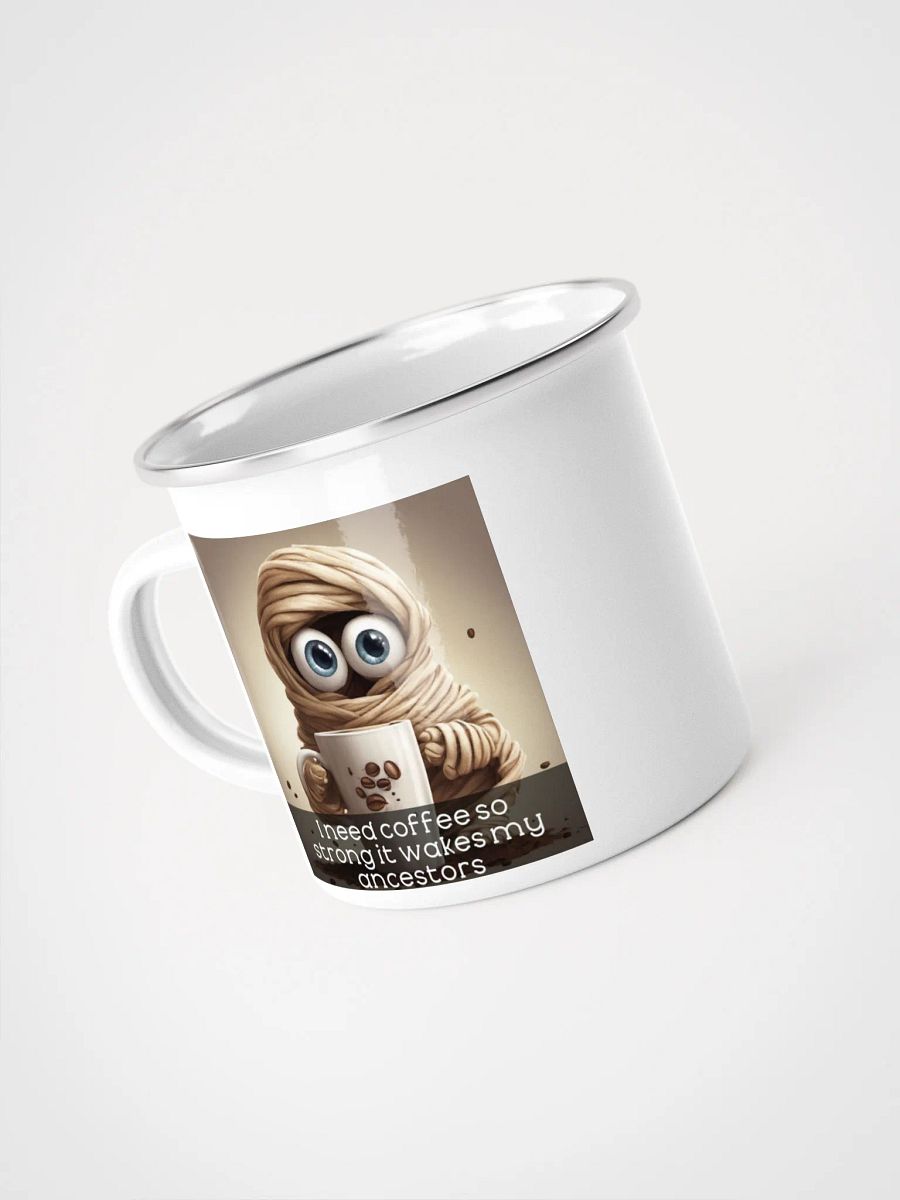 Ancestor Strength Coffee Enamel Mug product image (4)