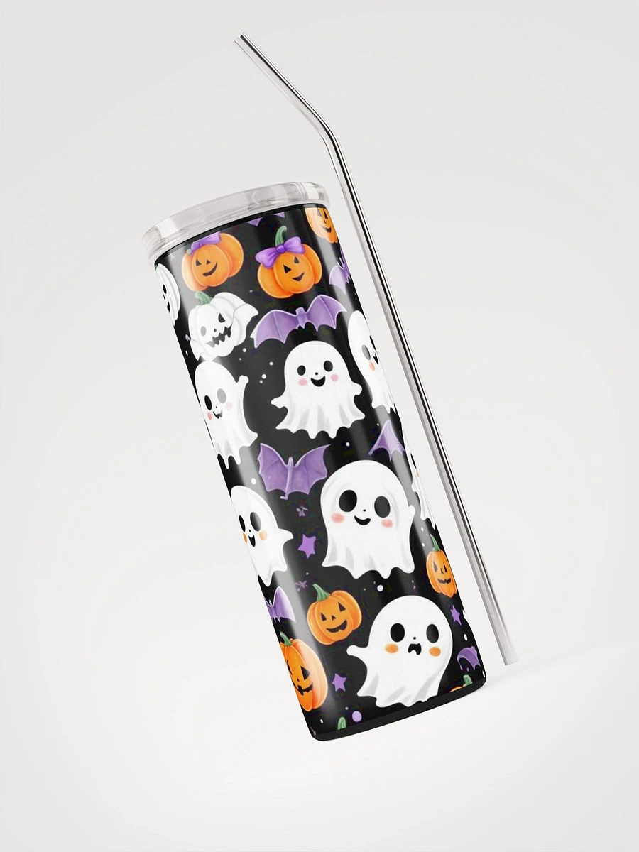 Halloween Theme Ghost Pumpkin Bat Tumbler product image (5)