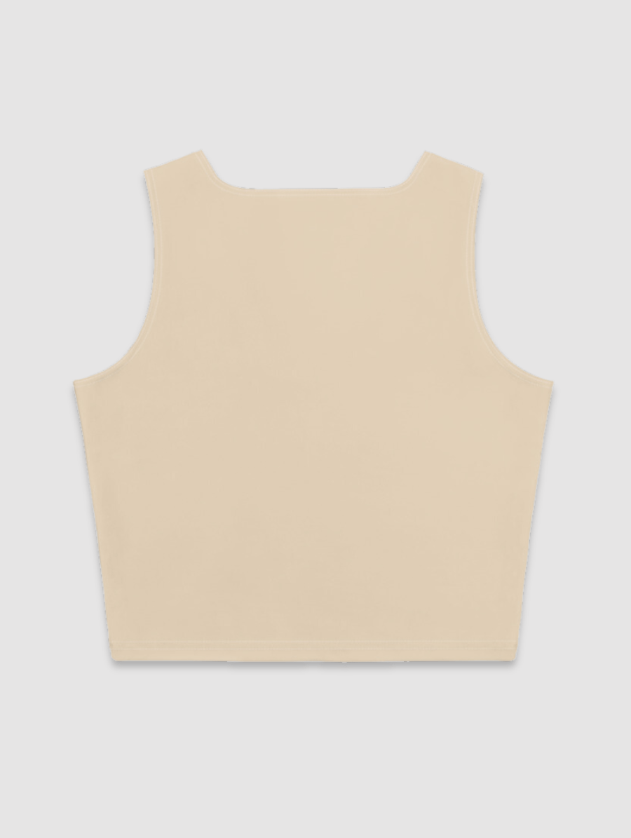 SS'23 Crop Top Tee - Khaki product image (2)