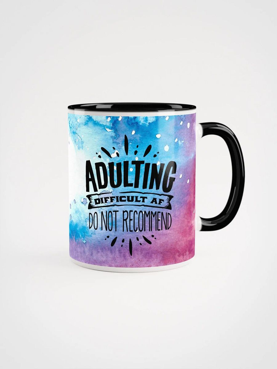 Adulting Difficult AF Ceramic Mug product image (1)