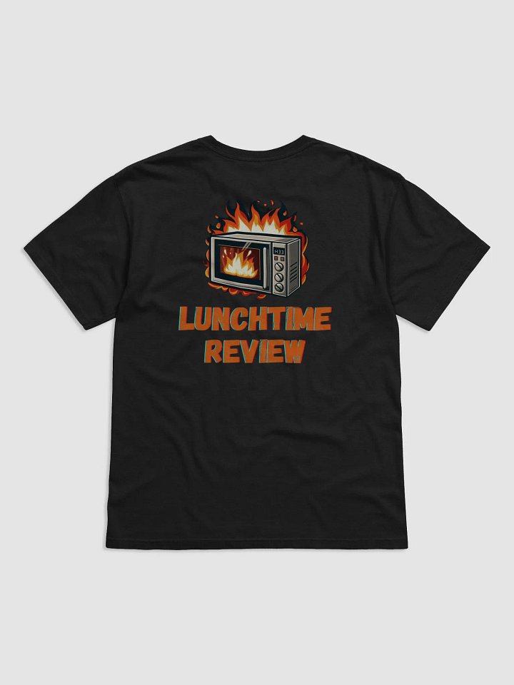Flaming Lunchtime Review T-Shirt product image (2)