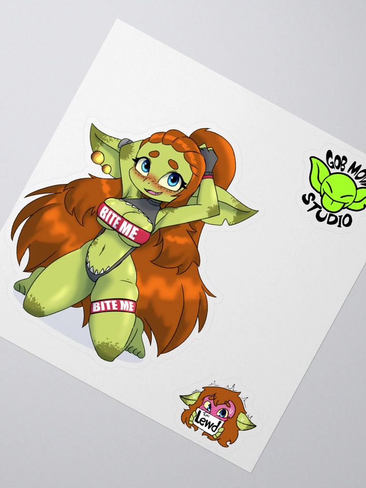 Bite me sticker product image (4)
