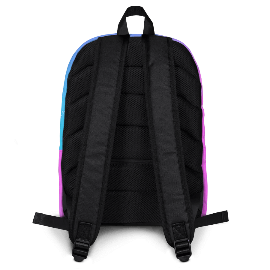 Cyan Teasing Alice's Ears All-Over Print Backpack product image (8)
