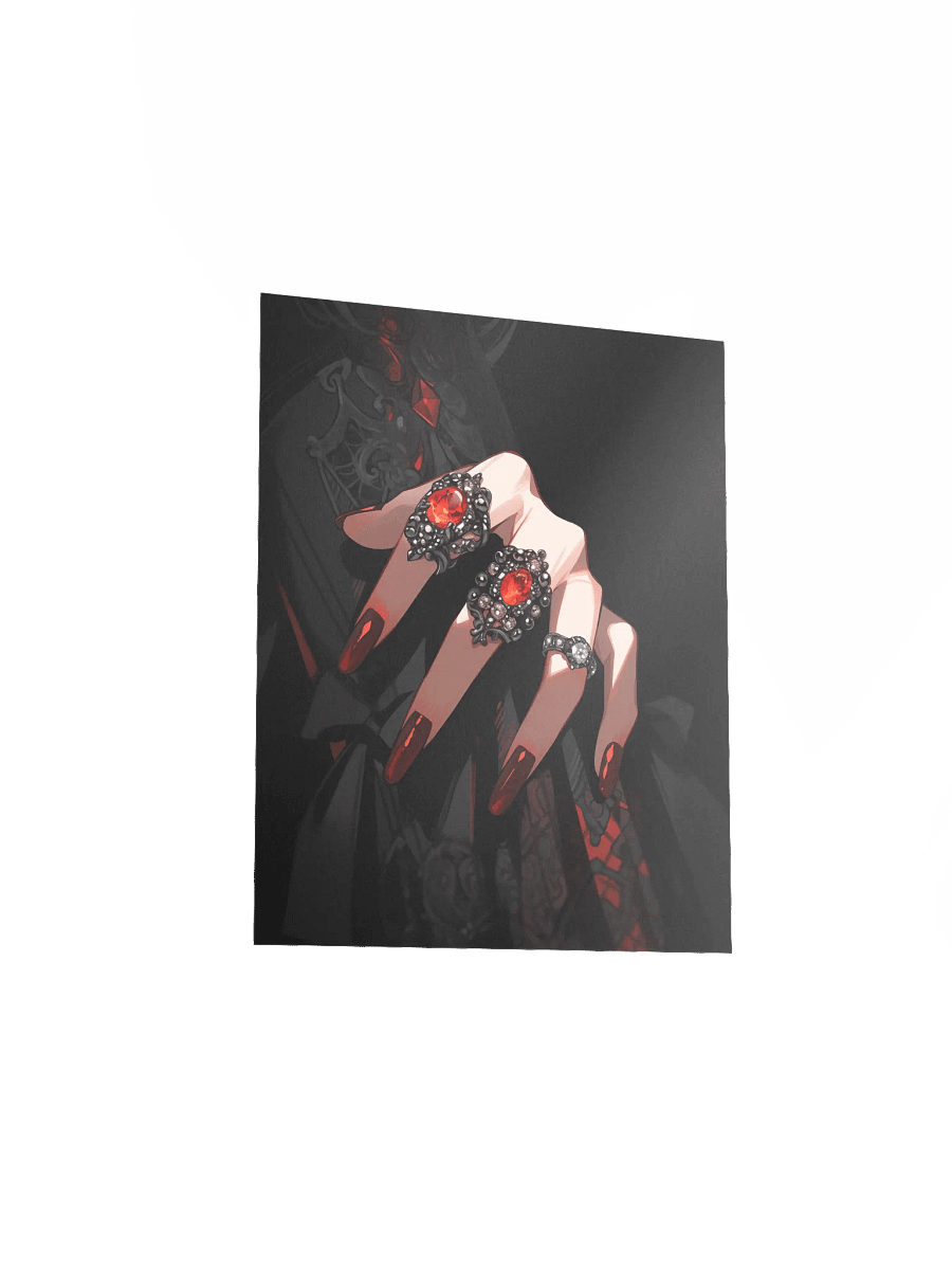 Crimson Elegance Poster product image (14)