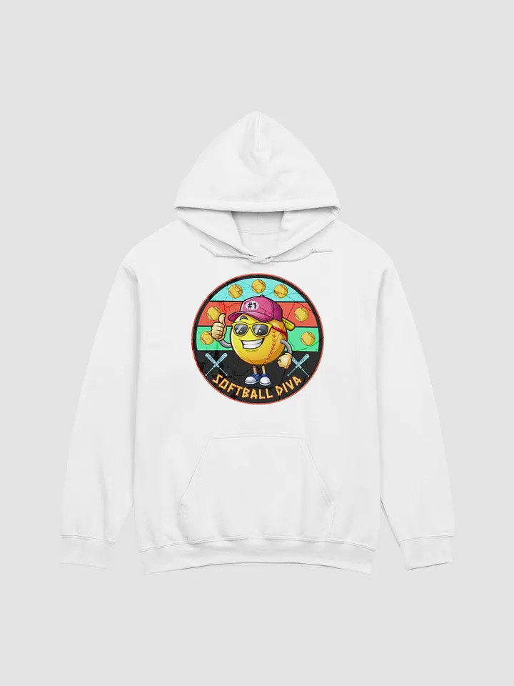 Softball Diva Thumbs-Up Hoodie product image (31)