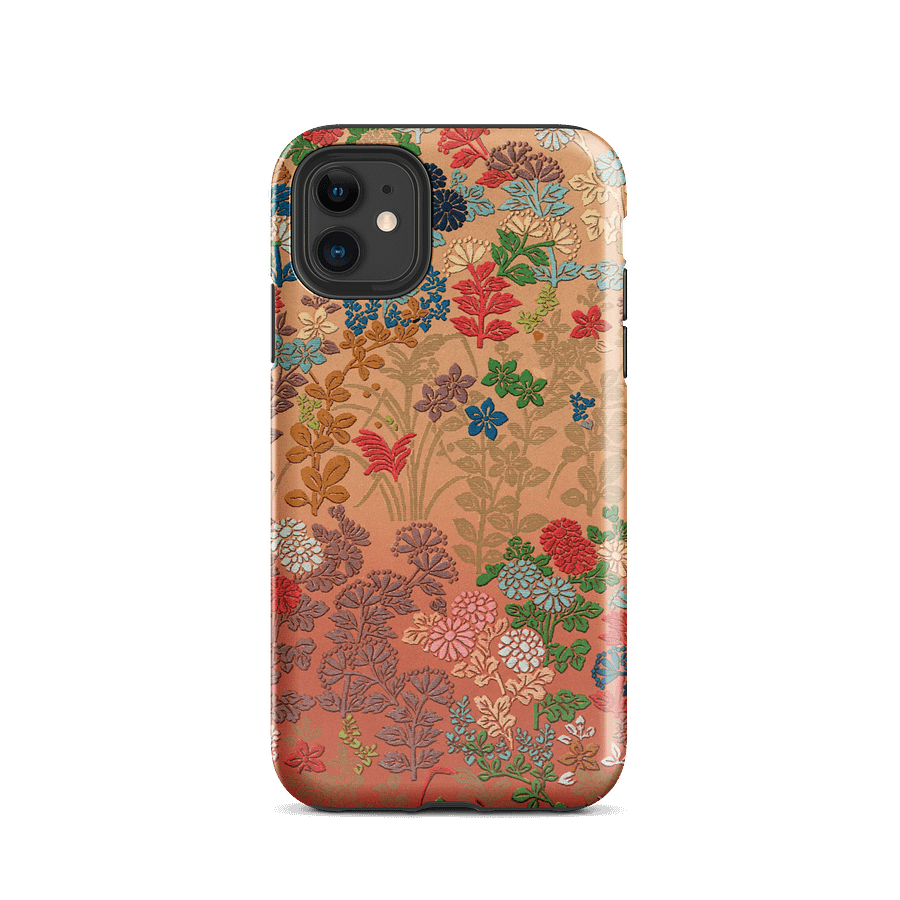 Vintage Japanese Floral Fusion iPhone® Tough Case product image (2)